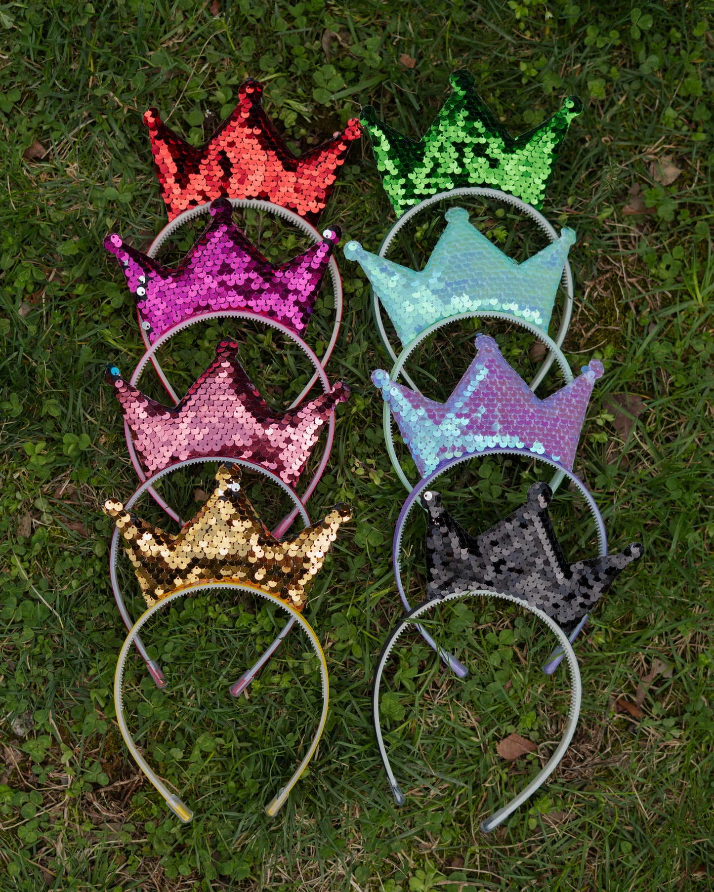 Sequins crown