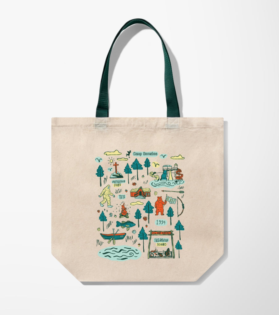 Camp Sketch Tote