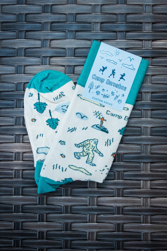 Camp Sketch Socks