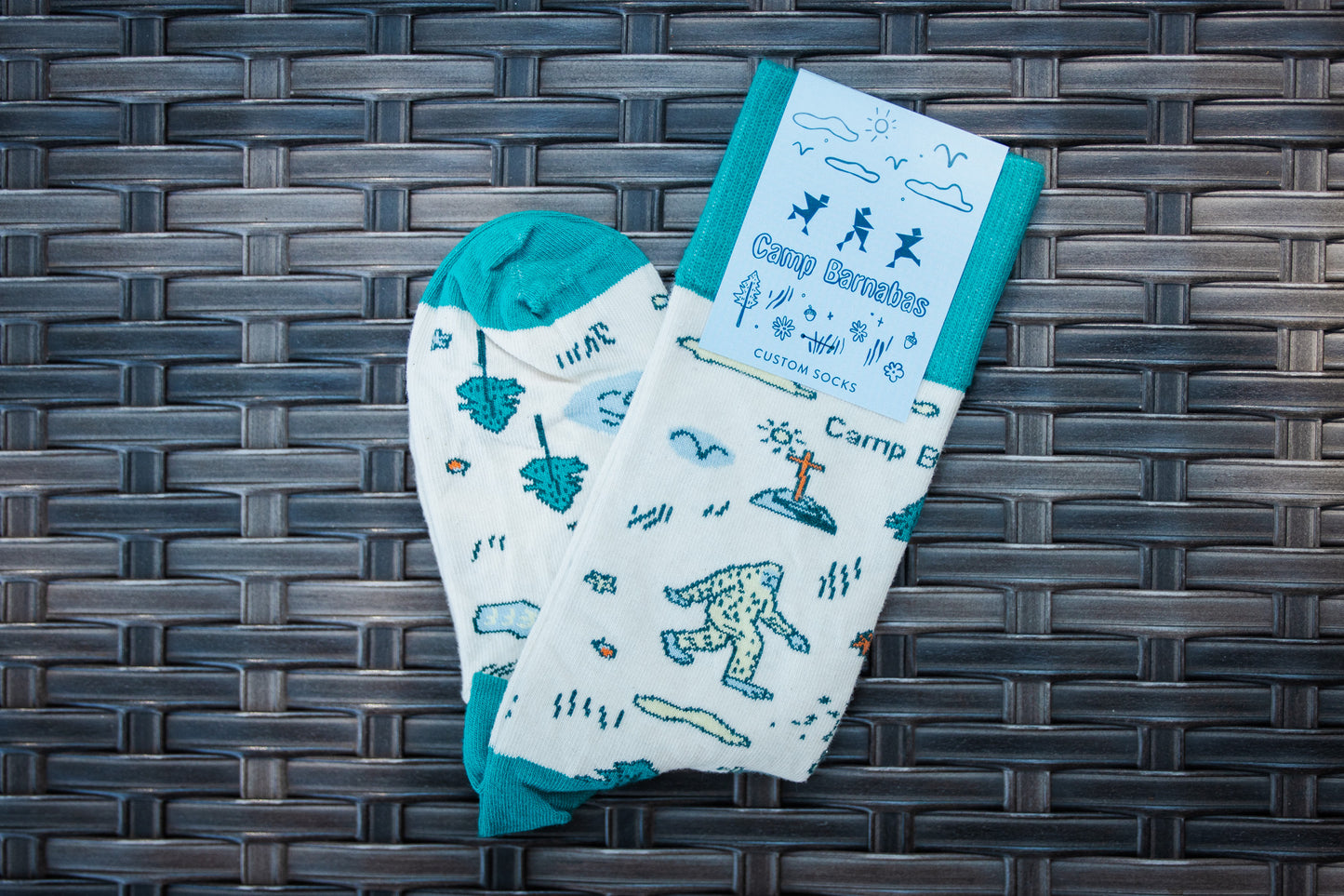 Camp Sketch Socks
