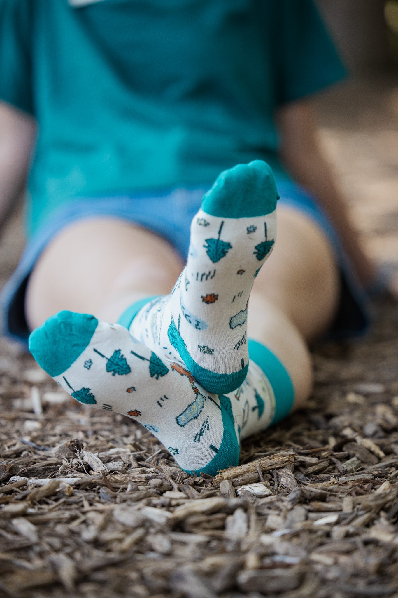 Camp Sketch Socks
