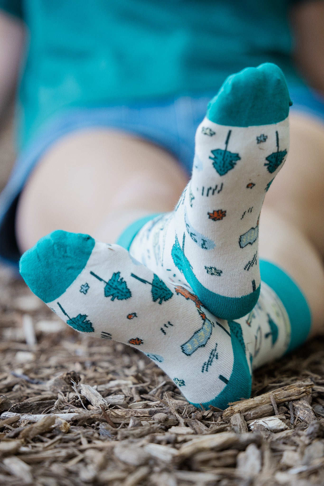 Camp Sketch Socks