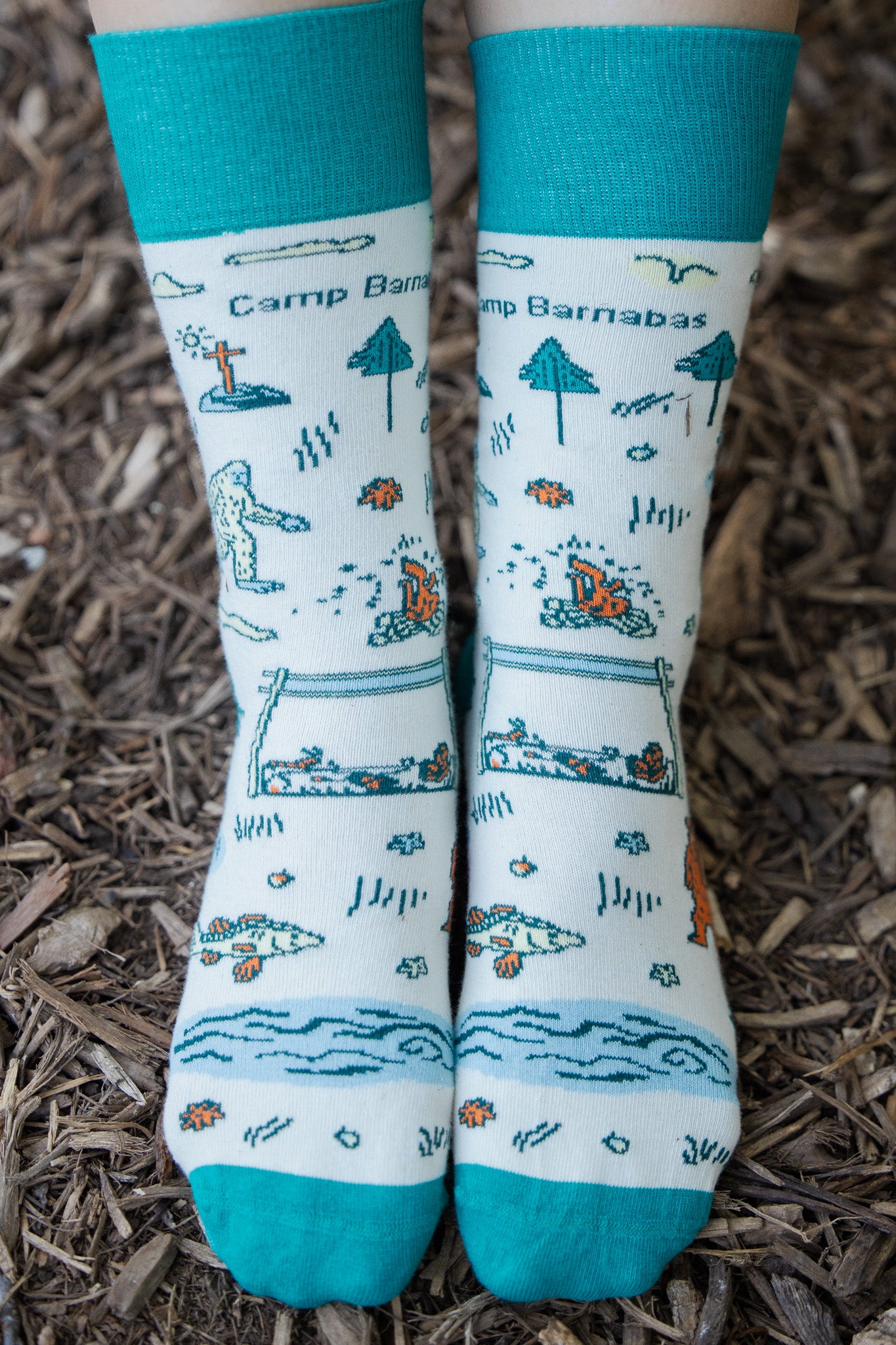 Camp Sketch Socks