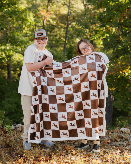 Pokey Checkers Blanket