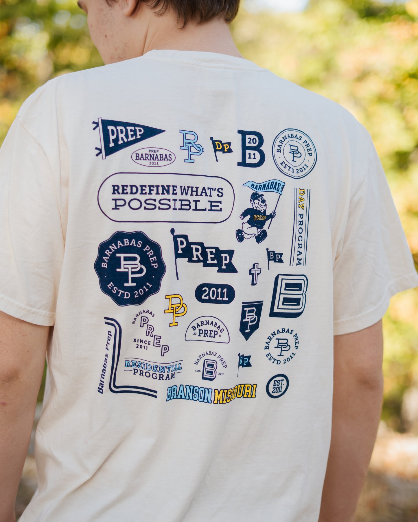 Barnabas Prep Collage T-shirt