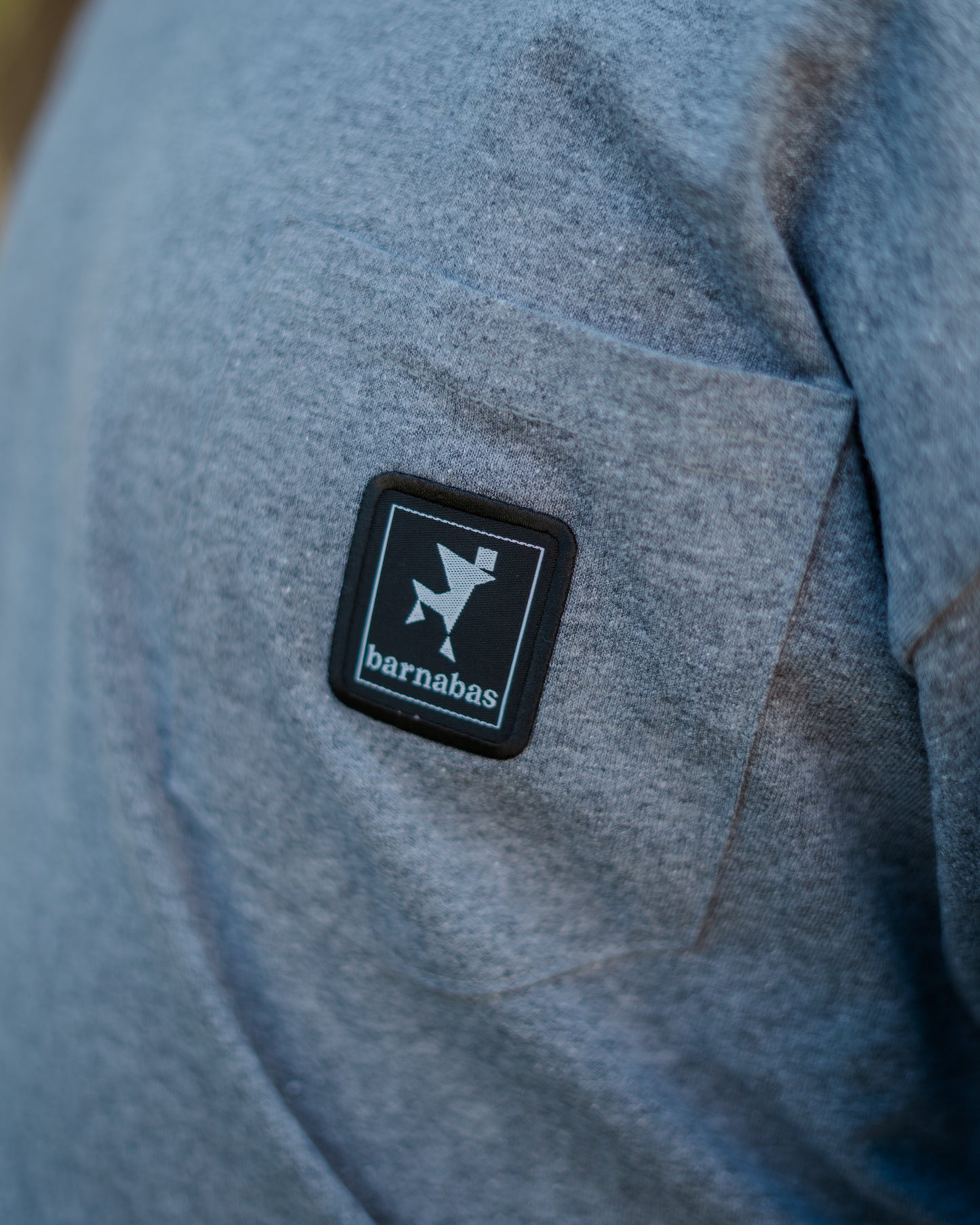 Woven Patch Pocket Tee