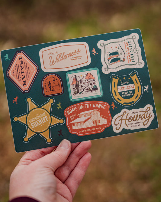 Wilderness Sticker Sheet