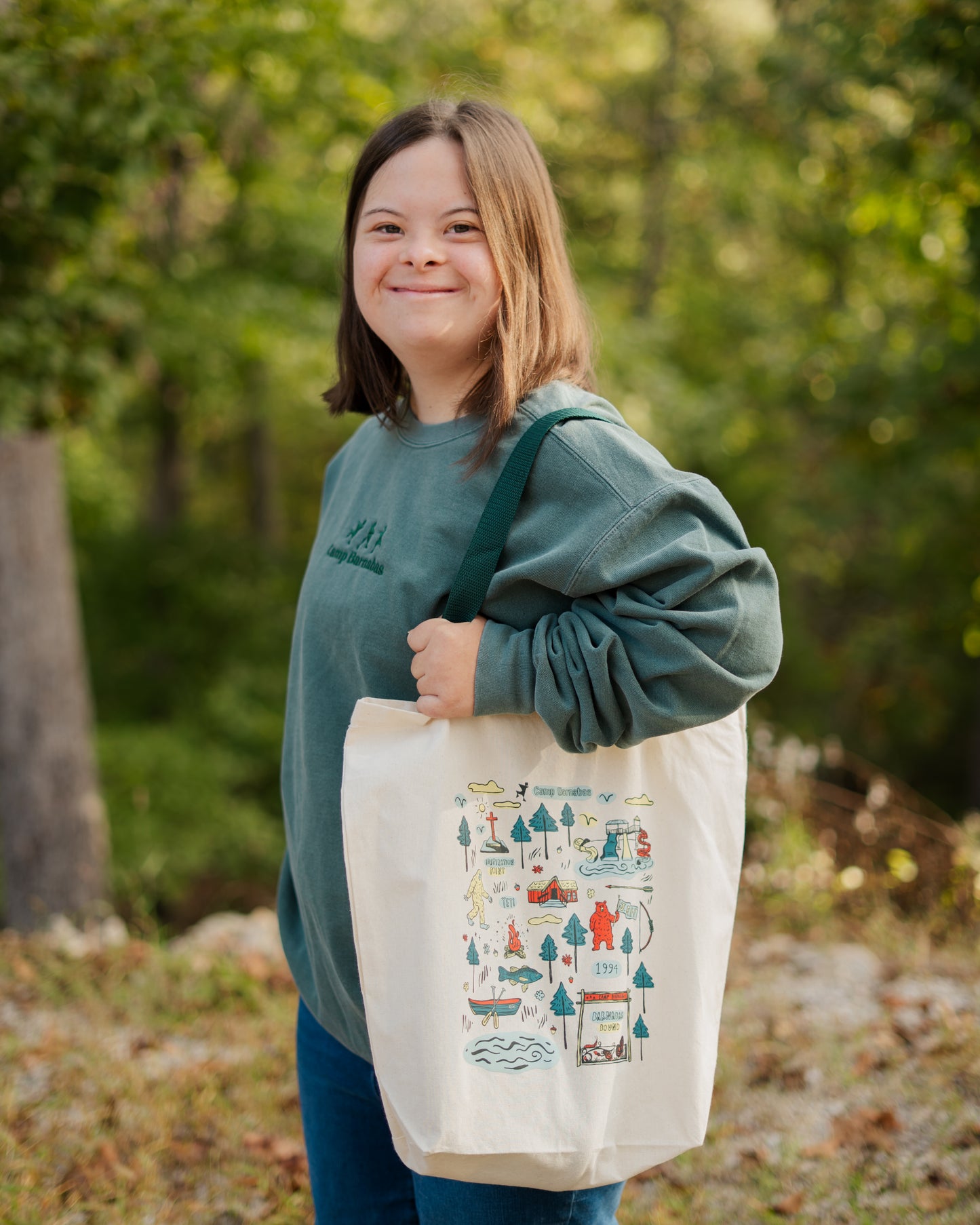 Camp Sketch Tote