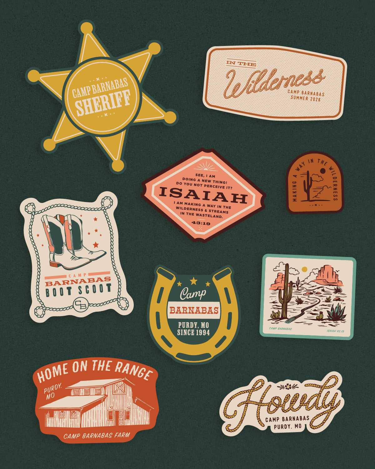 Wilderness Sticker Sheet